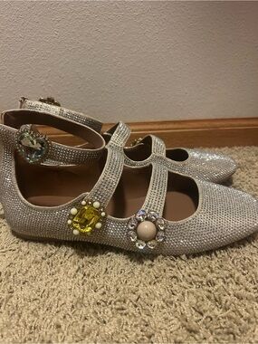Kurt Geiger Ornate Gladiator Ballet Shoes Sise 41/10